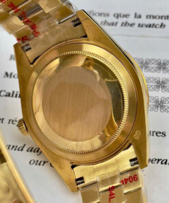 Đồng hồ Rolex Day-Date vàng gold nam máy cơ Nhật giá rẻ fake cao cấp 36-40mm