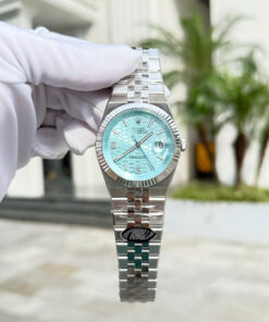 Đồng hồ Rolex Land - Dweller replica 11 cao cấp nam mặt xanh băng (1)