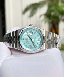 Đồng hồ Rolex Land - Dweller replica 11 cao cấp nam mặt xanh băng (1)