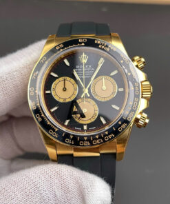 Đồng hồ Rolex Rep 11 Cosmograph Daytona 126518LN mặt số đen vàng 40mm (7)