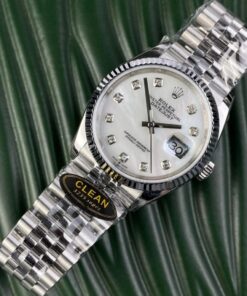 Đồng hồ Rolex chế tác mặt số xà cừ Datejust 126234 dây Jubilee nhà máy Clean (2)