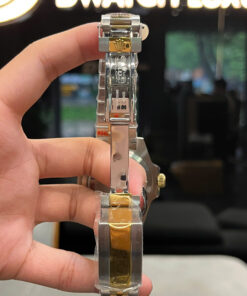 Đồng hồ Rolex nam GMT - Master II dây kim loại demi máy cơ nhật fake 11 41mm