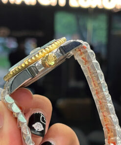 Đồng hồ Rolex nam GMT - Master II dây kim loại demi máy cơ nhật fake 11 41mm