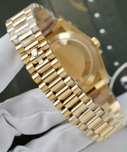 Đồng hồ Rolex nam Replica 11 Day-Date 228238 mặt vàng champagne xưởng GM 40mm (2)