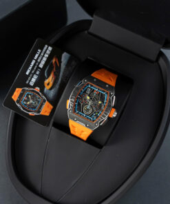 Đồng Hồ Richard Mille Chế Tác RM65-01 McLaren W1 Split-Seconds Chronograph Màu Cam 44mm (12)