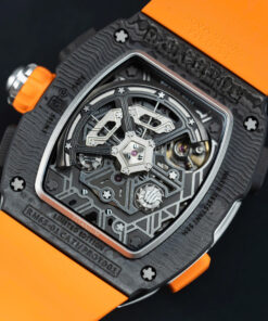 Đồng Hồ Richard Mille Chế Tác RM65-01 McLaren W1 Split-Seconds Chronograph Màu Cam 44mm (12)