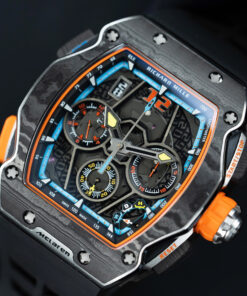 Đồng Hồ Richard Mille Chế Tác RM65-01 McLaren W1 Split-Seconds Chronograph Màu Đen 44mm (15)