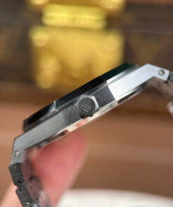 Đồng hồ Audemars Piguet Royal Oak 15416 mặt lộ cơ vỏ gốm đen chế tác xưởng THB 41mm (2)