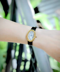 Đồng hồ Cartier Baignoire nữ 1920 WGBA0022 dây da fake cao cấp 31x23mm