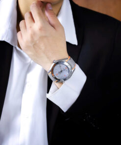 Đồng hồ Omega Seamaster Planet Ocean 600M nam dây dù cam fake cao cấp 42mm (1)