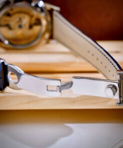 Đồng hồ Patek Philippe Genève nam xanh blue lộ cơ Tourbillon fake cao cấp 42mm