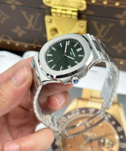 Đồng hồ Patek Philippe Nautilus 5711 Replica 11 mặt xanh lá cây nhà máy BBF tinh chỉnh 40mm (2)