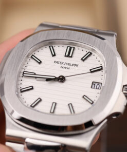 Đồng hồ Patek Philippe Nautilus 5711 chế tác mặt trắng nhà máy BBF tinh chỉnh 40mm (1)