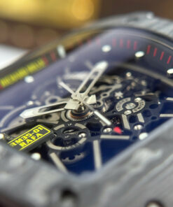 Đồng hồ Richard Mille RM35-01 Rafael Nadal Replica 11 vỏ carbon máy Thụy Sỹ nhà máy ZF 49,9x43mm (2)
