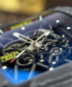 Đồng hồ Richard Mille Rep 11 RM35-01 Rafael Nadal vỏ carbon dây cao su đen xưởng ZF 49,9x43mm (2)
