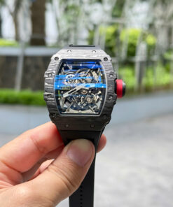 Đồng hồ Richard Mille Replica 11 RM35-02 Rafael Nadal dây cao su màu đen xưởng ZF 44mm (12)