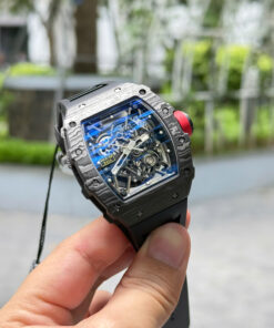Đồng hồ Richard Mille Replica 11 RM35-02 Rafael Nadal dây cao su màu đen xưởng ZF 44mm (12)