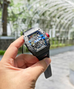Đồng hồ Richard Mille Replica 11 RM35-02 Rafael Nadal dây cao su màu đen xưởng ZF 44mm (12)