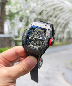 Đồng hồ Richard Mille Replica 11 RM35-02 Rafael Nadal dây cao su màu đen xưởng ZF 44mm (12)