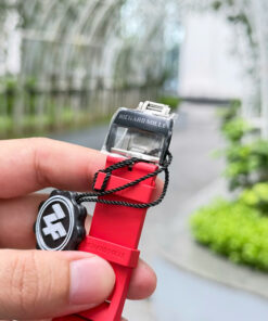 Đồng hồ Richard Mille Replica 11 RM35-02 Rafael Nadal dây cao su màu đỏ xưởng ZF 44mm (2)