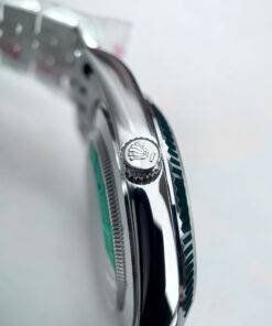 Đồng hồ Rolex Datejust nam ZF mặt xanh blue nếp gấp fake cao cấp 41mm