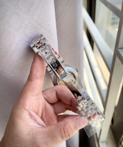 Đồng hồ Rolex fake 11 Land – Dweller nam cọc số dạ quang đính đá 41mm