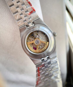 Đồng hồ Rolex fake 11 Land – Dweller nam cọc số dạ quang đính đá 41mm