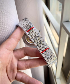 Đồng hồ Rolex fake 11 Land – Dweller nam cọc số dạ quang đính đá 41mm