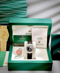 Đồng hồ Rolex nam Submariner đính đá vàng gold dây cao su fake cao cấp 40mm