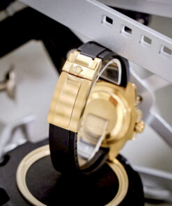 Đồng hồ Rolex nam Submariner đính đá vàng gold dây cao su fake cao cấp 40mm