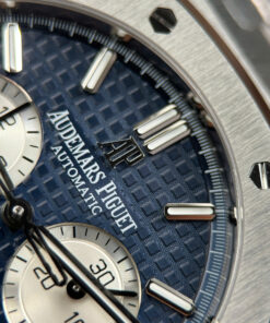 Đồng hồ Audemars Piguet Replica 11 Royal Oak Chronograph 26331ST mặt xanh dương máy mỏng chuẩn Auth 41mm (2)