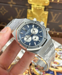 Đồng hồ Audemars Piguet Replica 11 Royal Oak Chronograph 26331ST mặt xanh dương máy mỏng chuẩn Auth 41mm (2)