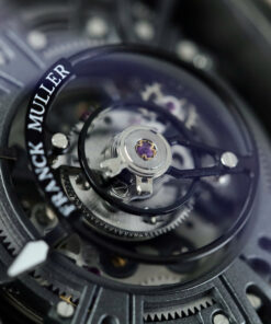 Đồng hồ Franck Muller Replica 11 Curvex CX Grand Central máy tourbillon dây cao su 42x56mm (2)