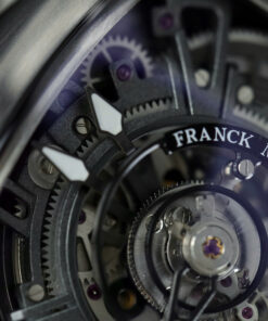 Đồng hồ Franck Muller Replica 11 Curvex CX Grand Central máy tourbillon dây cao su 42x56mm (2)