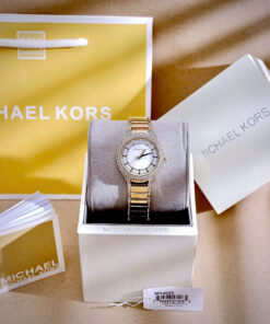 Đồng hồ Michael Kors Outlet Sylvia MK4655 đính đá like auth 33mm