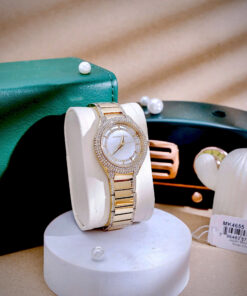 Đồng hồ Michael Kors Outlet Sylvia MK4655 đính đá like auth 33mm
