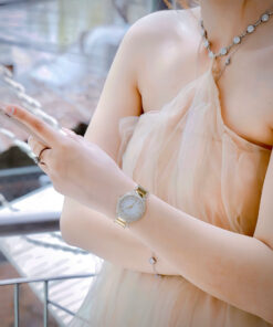 Đồng hồ Michael Kors Outlet Sylvia MK4655 đính đá like auth 33mm