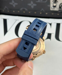 Đồng hồ Omega Seamaster Diver 300M Replica 11 màu xanh dương máy Thụy Sỹ xưởng VS 42mm (2)