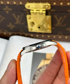 Đồng hồ Patek Philippe Aquanaut 5167 Rep 11 mặt xám dây cam nhà máy BBF tinh chỉnh 40mm (2)