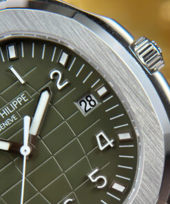 Đồng hồ Patek Philippe Aquanaut 5168 Rep 11 mặt xanh lá cây nhà máy BBF tinh chỉnh 42,2mm (2)