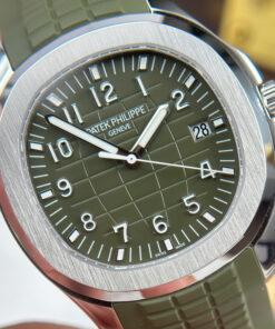 Đồng hồ Patek Philippe Aquanaut 5168 Rep 11 mặt xanh lá cây nhà máy BBF tinh chỉnh 42,2mm (2)
