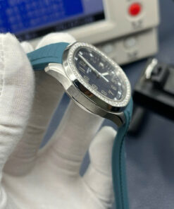 Đồng hồ Patek Philippe Aquanaut 5268G Replica 11 máy cơ Thuỵ Sỹ đính đá xưởng PPF 38,8mm (3)