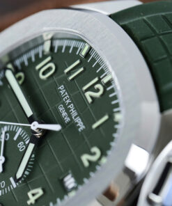 Đồng hồ Patek Philippe Aquanaut 5968G Replica 11 màu xanh kaki dây cao su 42 (2)