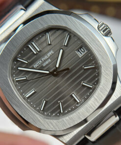 Đồng hồ Patek Philippe Nautilus 5711R Rep 11 mặt xám dây da cao cấp xưởng BBF 40mm (1)