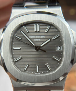 Đồng hồ Patek Philippe Nautilus 5711R Rep 11 mặt xám dây da cao cấp xưởng BBF 40mm (1)