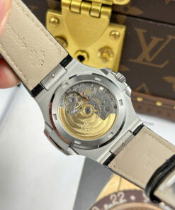 Đồng hồ Patek Philippe Nautilus 5711R Rep 11 mặt xám dây da cao cấp xưởng BBF 40mm (1)