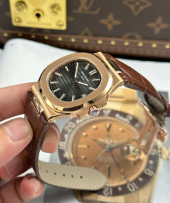 Đồng hồ Patek Philippe Nautilus 5711R Replica 11 mặt xám máy cơ Thụy Sỹ xưởng BBF 40mm (2)