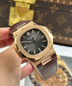 Đồng hồ Patek Philippe Nautilus 5711R Replica 11 mặt xám máy cơ Thụy Sỹ xưởng BBF 40mm (2)
