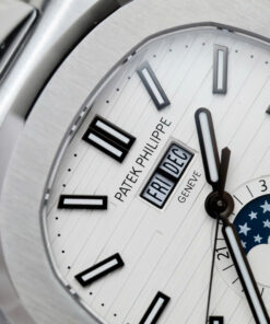 Đồng hồ Patek Philippe Nautilus 5726 Replica 11 mặt trắng máy cơ Thụy Sỹ nhà máy PPF 40 (2)