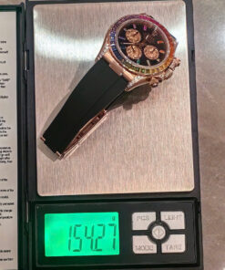 Đồng hồ Rolex Daytona Rainbow 116595RBOW Replica 11 xưởng 154 Grams 40mm (3)